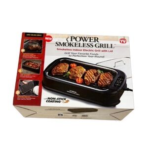 Power Smokeless Grill with Lid